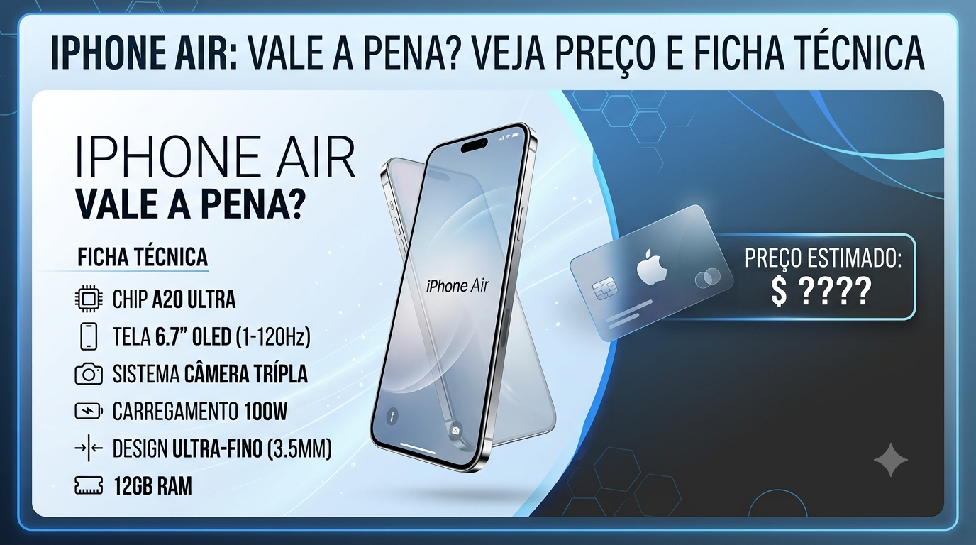 iPhone Airo melhor iPhone para comprar em 2026