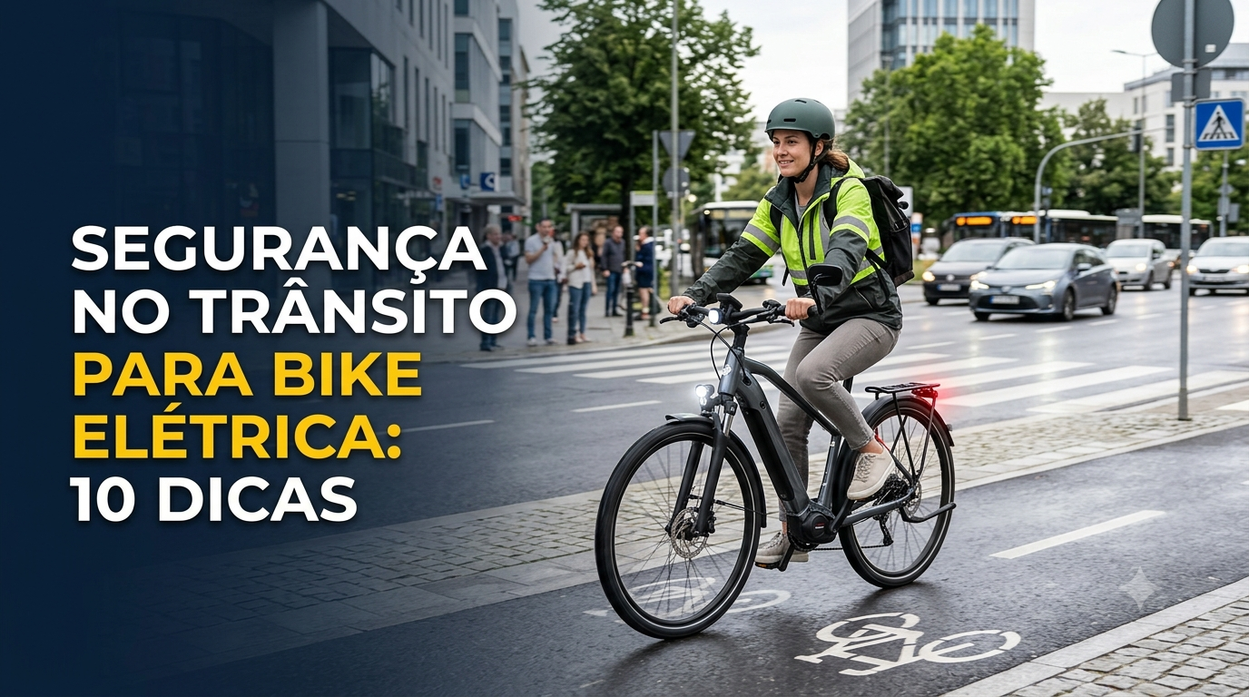 Segurança no Trânsito de Bike Elétrica: Dicas para Pedalar com Confiança