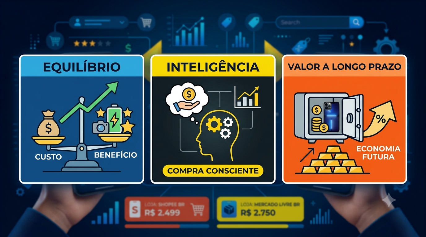 Como comparar preços de celulares e identificar o melhor custo-benefício