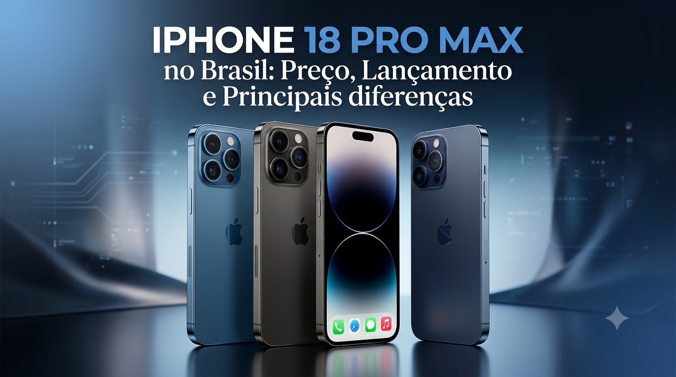 IPHONE 18 PRO MAX no Brasil: Preço, Lançamento e Principais diferenças