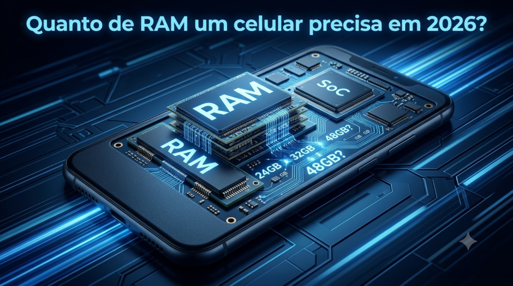 Quanto de RAM um celular precisa em 2026?
